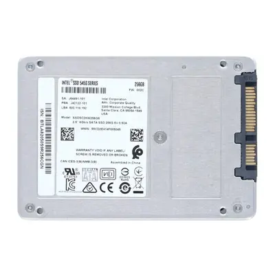 Intel SSDSC2KW256G8X1 | 545s 256GB Triple-Level Cell SATA 6Gb/s 2.5-Inch Solid State Drive