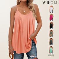 Due to high demand. Restocking soon.WIHOLL Summer Tank Tops for Women Vacation Outfits 2024 Fashion Trendy Clothes