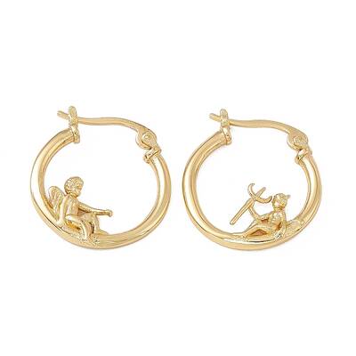 Angel & Devil Asymmetrical Earrings