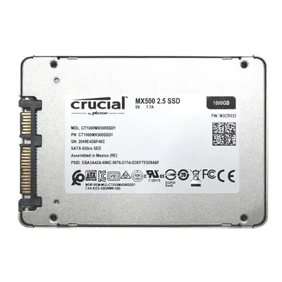 Crucial CT1000MX500SSD1 | MX500 1TB Triple-Level Cell SATA 6Gb/s 2.5-Inch Solid State Drive
