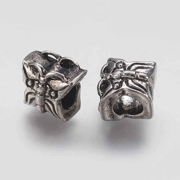 Ion Plating(IP) 304 Stainless Steel European Beads