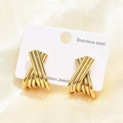 304 Stainless Steel Stud Earrings