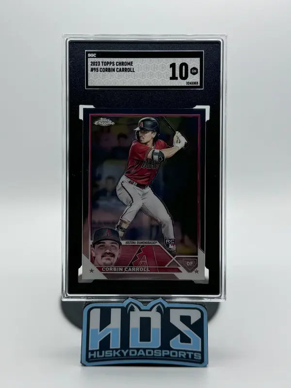 Corbin Carroll Sgc 2023 Topps Chrome #95 10
