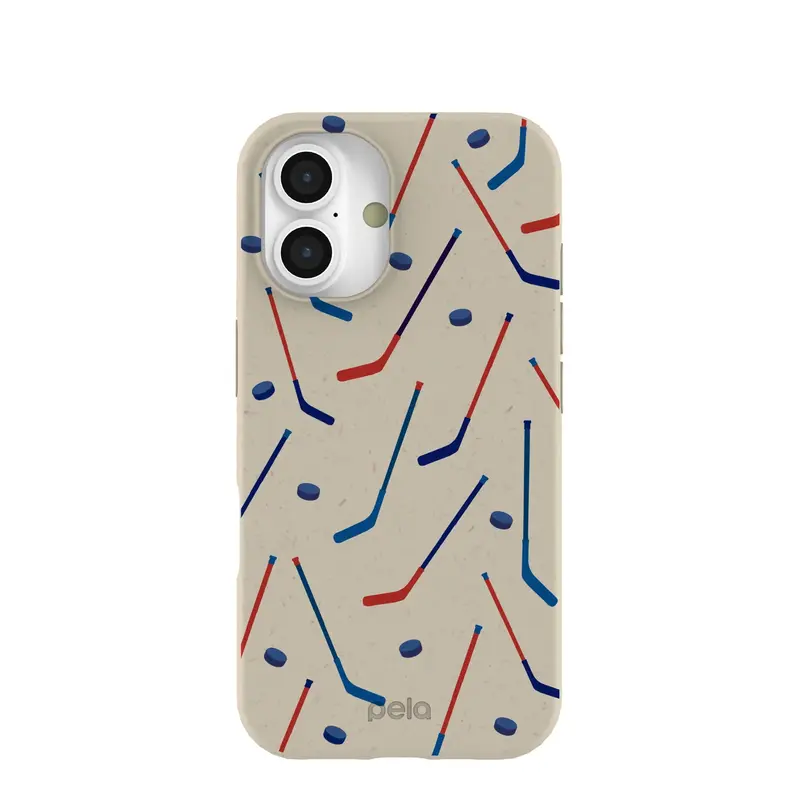 London Fog Pucks and Sticks iPhone 16 Case