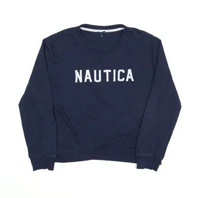 NAUTICA Sweatshirt Blue Womens M