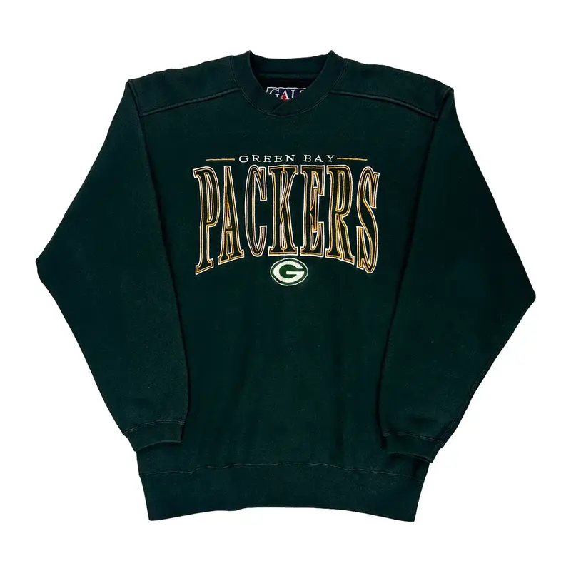Green Bay Packers Galt Sand Nfl Sweatshirt - Medium Green Cotton Blend