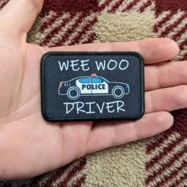 Wee woo driver police car driver funny 2\