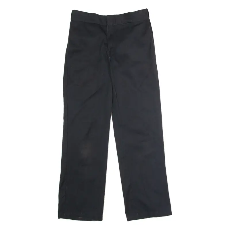 DICKIES 874 Workwear Mens Twill Trousers Black Classic Straight W30 L30