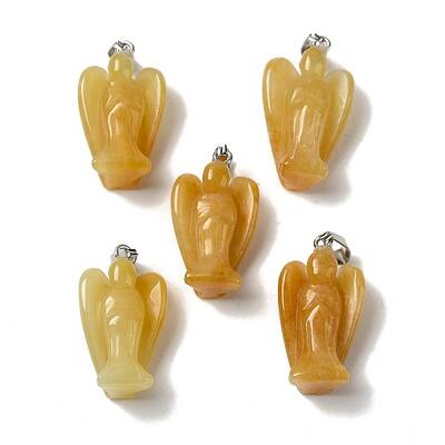 Natural Topaz Jade Pendants