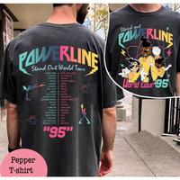 P0werline Stand Out World Tour 95 Shirt, Vintage D A Movie T-shirt, Family Trip Shirt, Cartoon Shirt