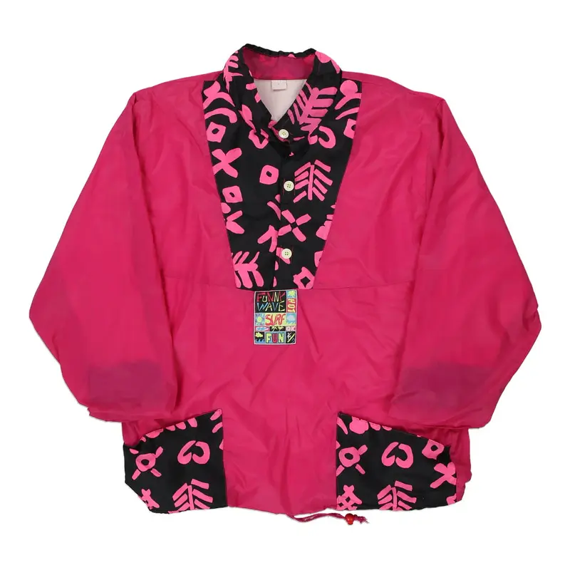1980s Unbranded Jacket - 2XL Pink Polyester