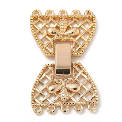 Brass Fold Over Clasps