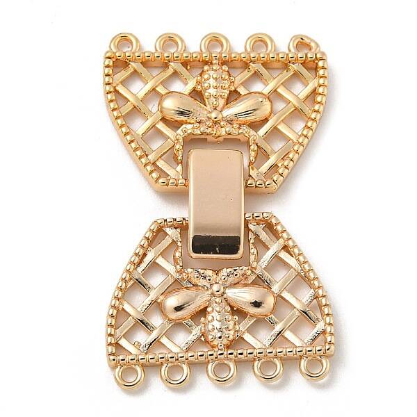 Brass Fold Over Clasps