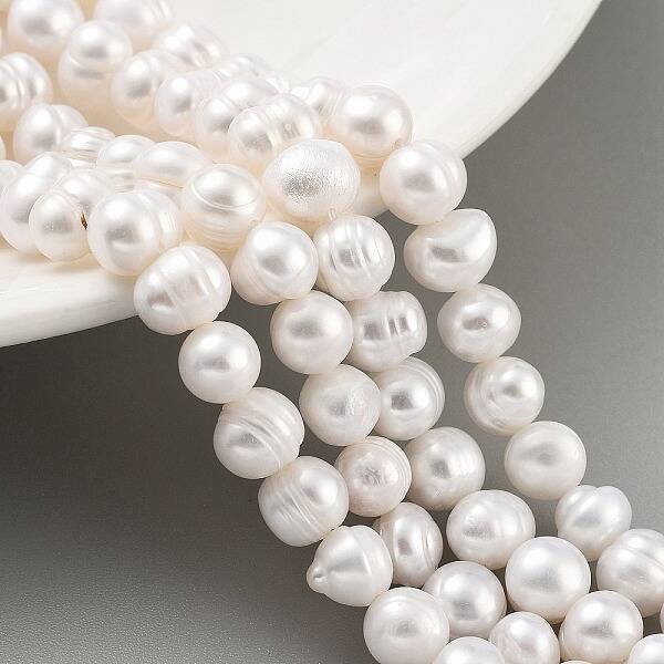 Natural Cultured Freshwater Pearl Beads Strands