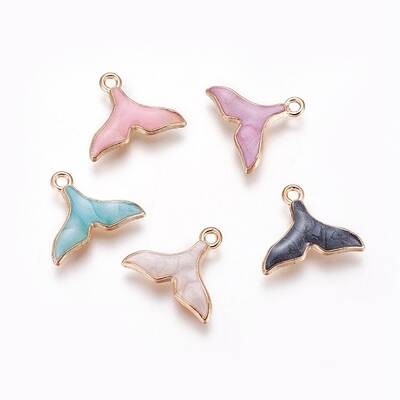 Alloy Enamel Pendants