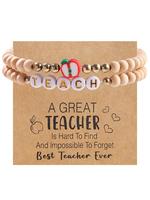 Teacher's Day Gift, Teacher Appreciation Bracelet, Fashionable Jewelry for Women & Girls, Trendy All-match & Exquisite Jewelr...