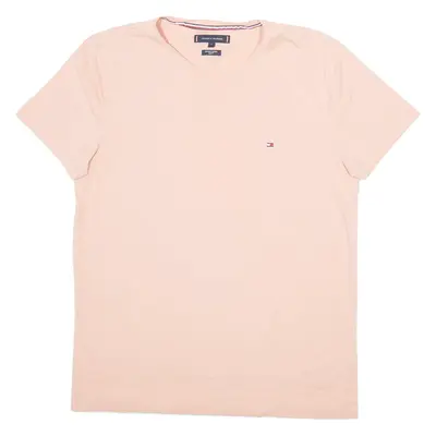 TOMMY HILFIGER Slim Fit Womens T-Shirt Pink L