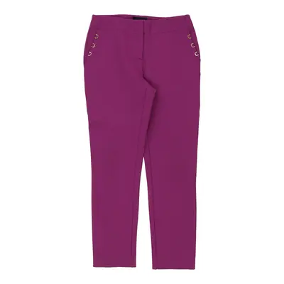 Cavalli Class Trousers - 30W UK 10 Pink Cotton Blend | Size: UK 10