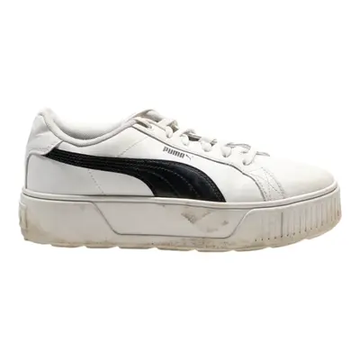 PUMA Karmen Platform Trainers White Synthetic Womens UK 6
