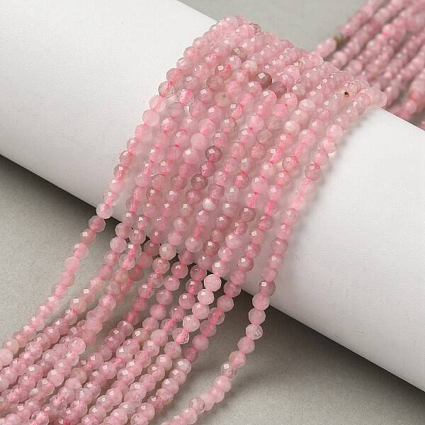 Natural Rose Quartz Beads Strands