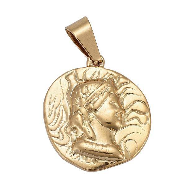 Ion Plating(IP) 304 Stainless Steel Pendants