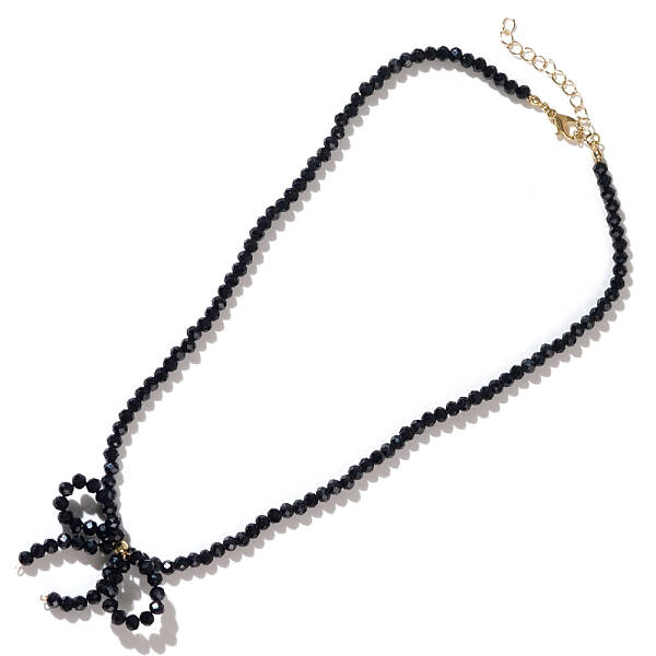 Glass Bowknot Necklace for Women