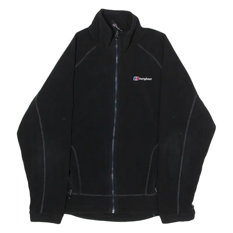 BERGHAUS Mens Fleece Jacket Black L