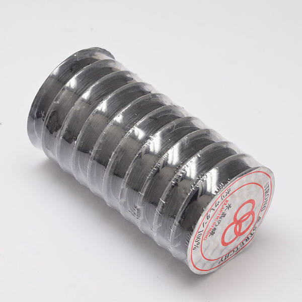 Flat Elastic Crystal String