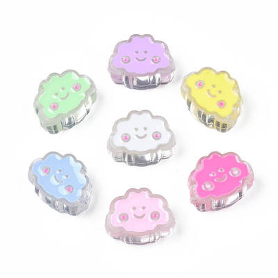 Transparent Acrylic Beads