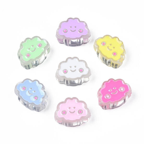 Transparent Acrylic Beads
