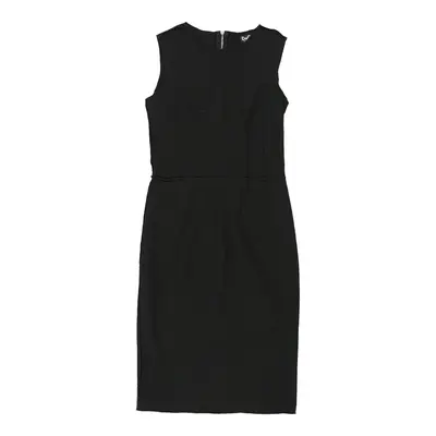 Dolce & Gabbana Midi Dress - Medium Black Cotton | Size: medium