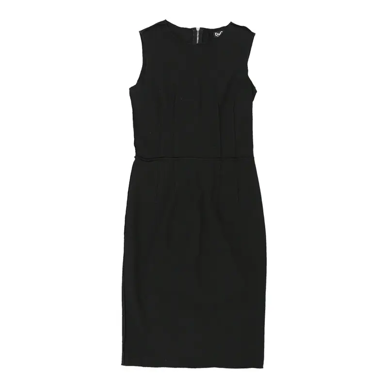 Dolce & Gabbana Midi Dress - Medium Black Cotton | Size: medium