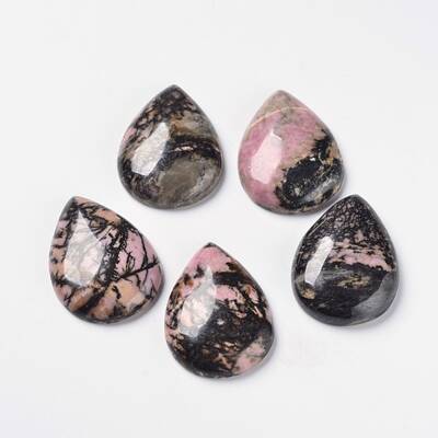 Natural Rhodonite Cabochons