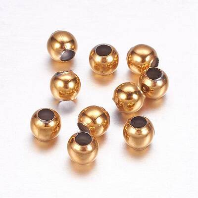 Ion Plating(IP) 304 Stainless Steel Beads