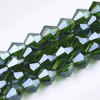 Electroplate Glass Beads Strands