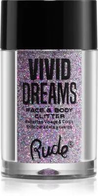 Rude Cosmetics Vivid Dreams Face & Body Glitter Color Multiverse 2.7g