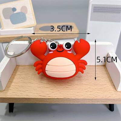 PVC Plastic Keychain