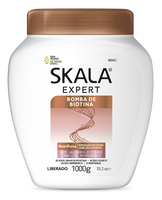 SKALA Expert Bomba de BIOTINA Conditioning Treatment Cream - For All Hair Types - Vegan - 35.27 Oz (Pack of 1)