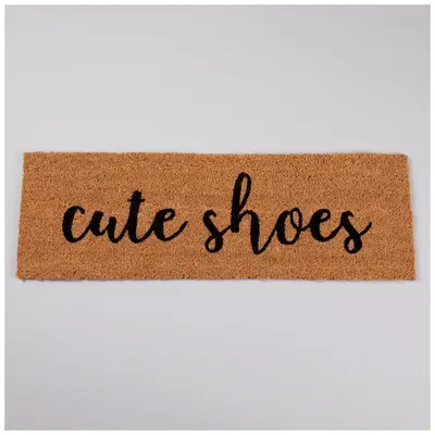 Warm Welcome Coir Door Mat - Gorgeous