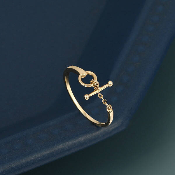 OT Clasp 925 Sterling Silver Adjustable Finger Rings for Women