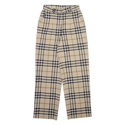 ALBERTO FABIANI Womens Trousers Beige Regular Straight Wool W24 L27