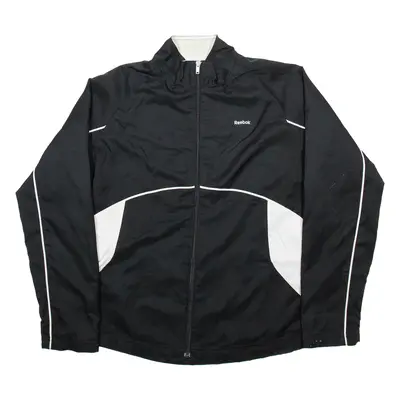 REEBOK Mens Rain Jacket Black L