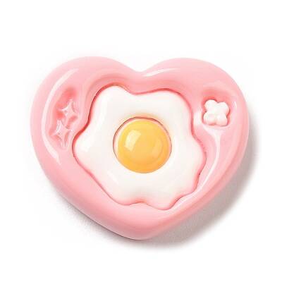 Opaque Flower Resin Cabochons