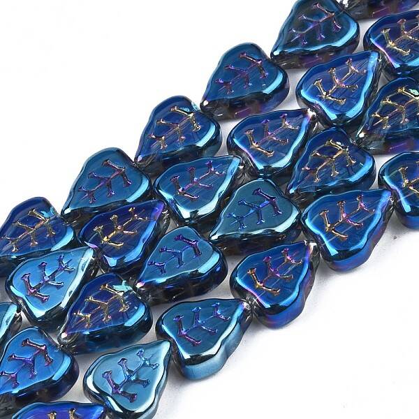 Electroplate Glass Beads Strands