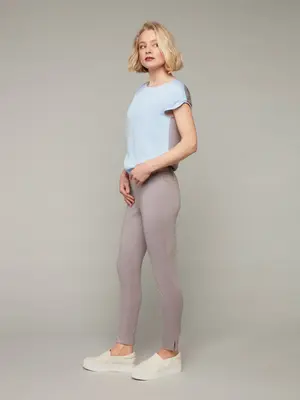 CHRISTAE | Slim-Fit Stretch Pant | Color: Zinc | Size: XXS