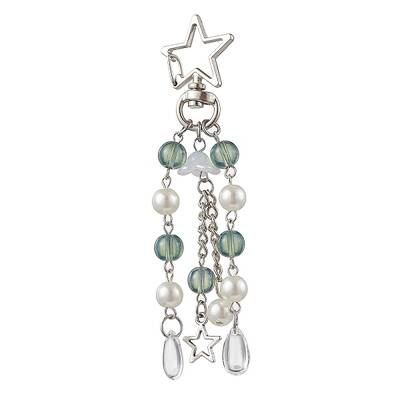 Acrylic & ABS Plastic Pearl Jellyfish Pendant Decorations