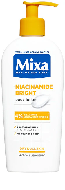Mixa Lozione Corpo Per Pelle Secca Niacinamide Bright (Lozione Corpo) 250 Ml