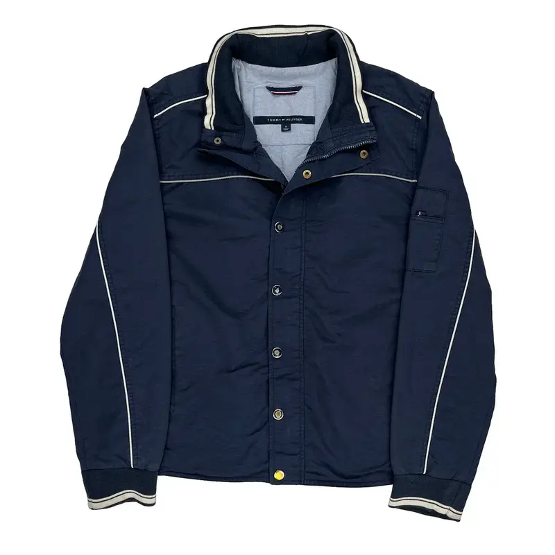 Tommy Hilfiger Jacket - Medium Navy Nylon | Size: medium