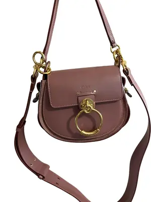 Pre-owned Chloe Leather Shoulder Bags Tess