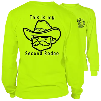 My Second Rodeo - Long Sleeve Safety Yellow Hi-Vis